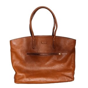 Brics carry-on luggage and leather handbag